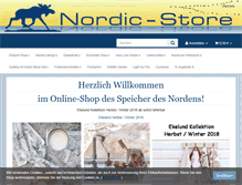 Tablet Screenshot of nordic-store.com